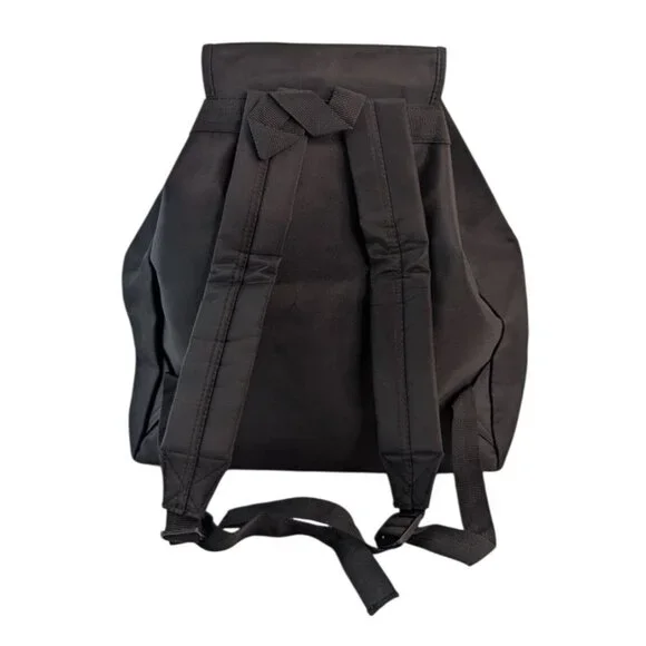 Walt Disney World Drawstring Backpack Black Embroidered Authentic Disney Parks - Picture 2 of 9